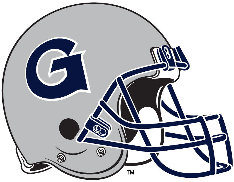 Georgetown Hoyas 1996-Pres Helmet Logo iron on paper